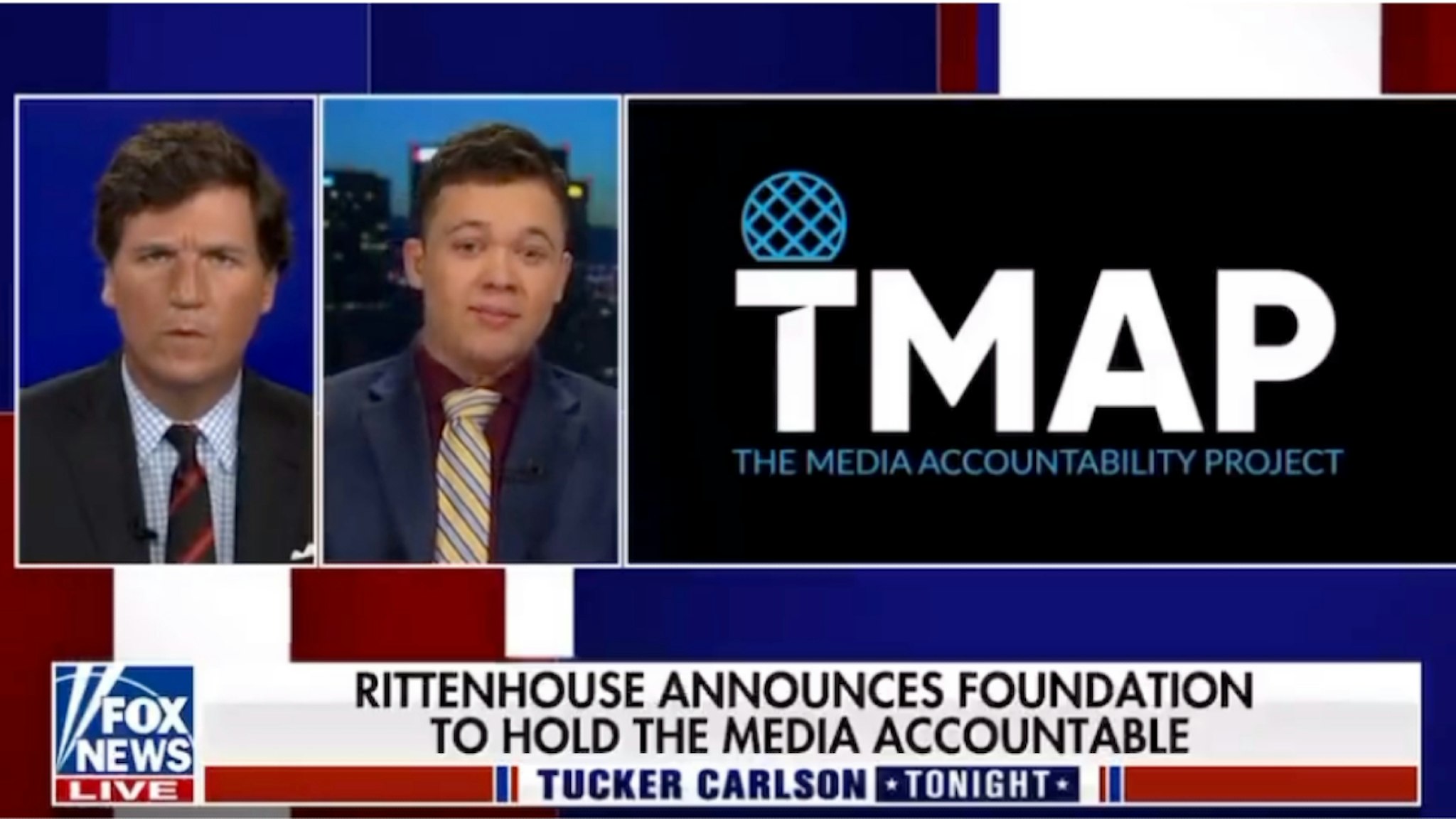 Kyle Rittenhouse on FOx News' "Tucker Carlson Tonight"