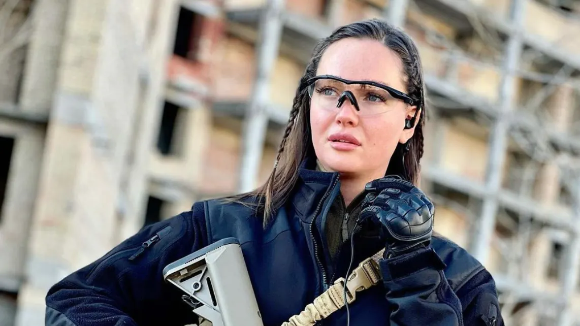 Former Miss Ukraine Poses With Reported Airsoft Gun: ‘I Had A Normal Life Just On Wednesday’