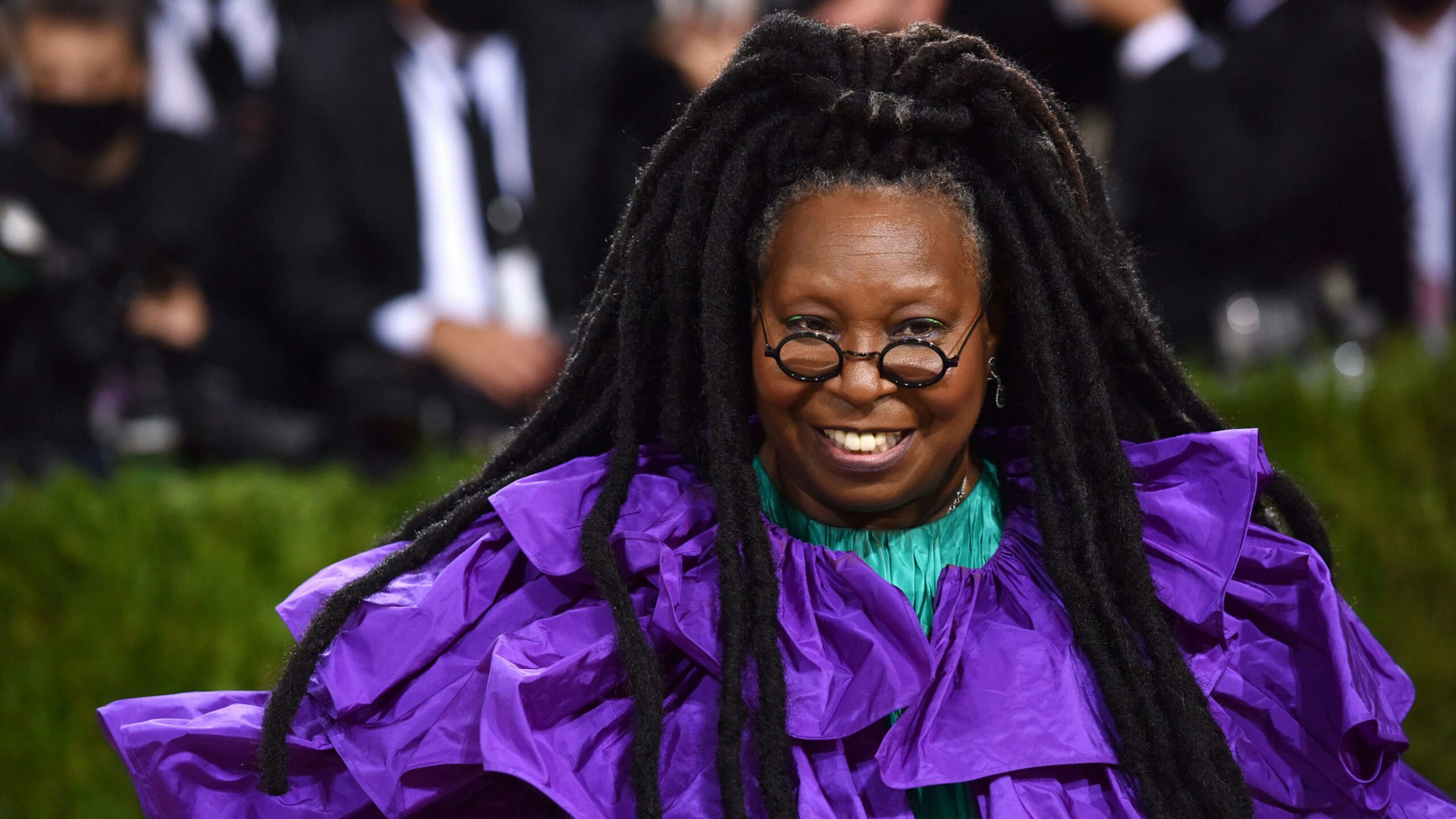 NEW YORK, NEW YORK - SEPTEMBER 13: Whoopi Goldberg attends 2021 Costume Institute Benefit - In America: A Lexicon of Fashion at the Metropolitan Museum of Art on September 13, 2021 in New York City.