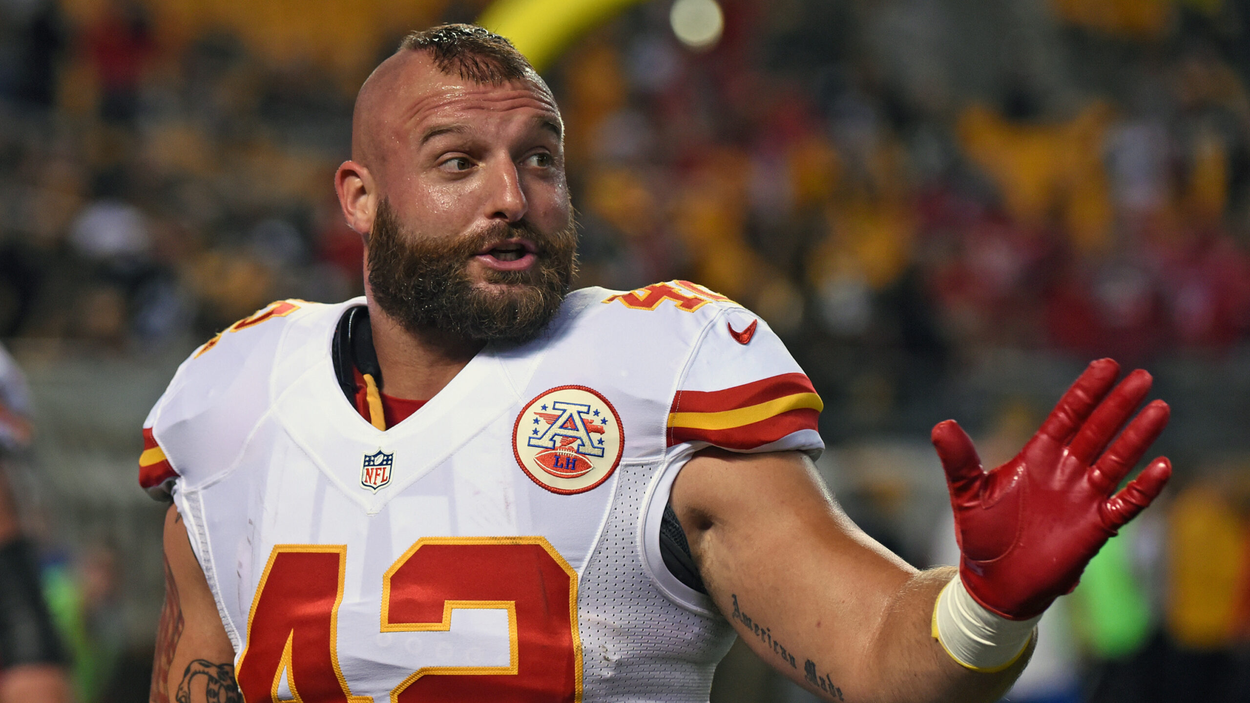 Anthony Sherman, Chiefs fullback, says NFL's 'woke' politics drove