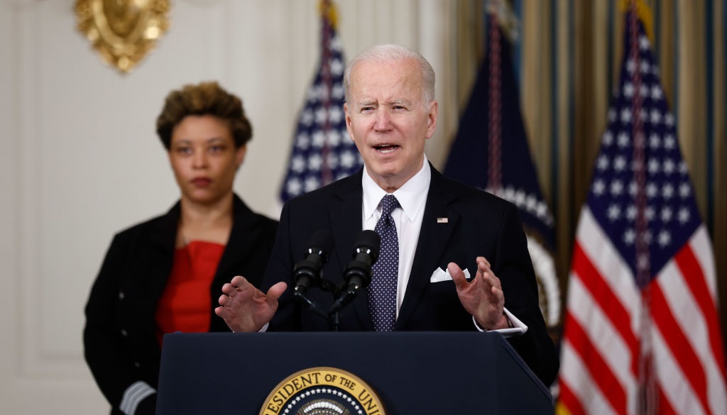 Biden Says Fiscal Responsibility Is One Of The Values Of His Enormous 58 Trillion Budget Proposal