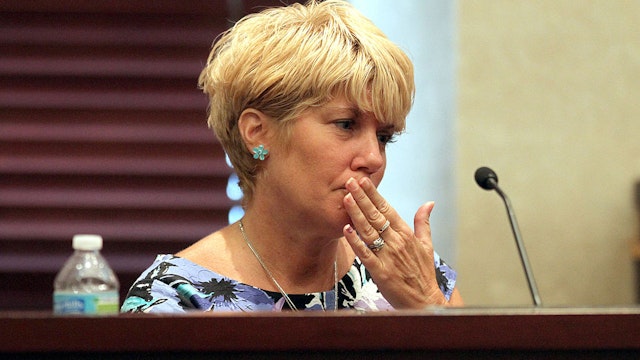 Cindy Anthony testifies for the second day in a row during the defense portion of the murder trial of her daughter Casey Anthony at the Orange County Courthouse in Orlando, Florida, Friday, June 24, 2011.