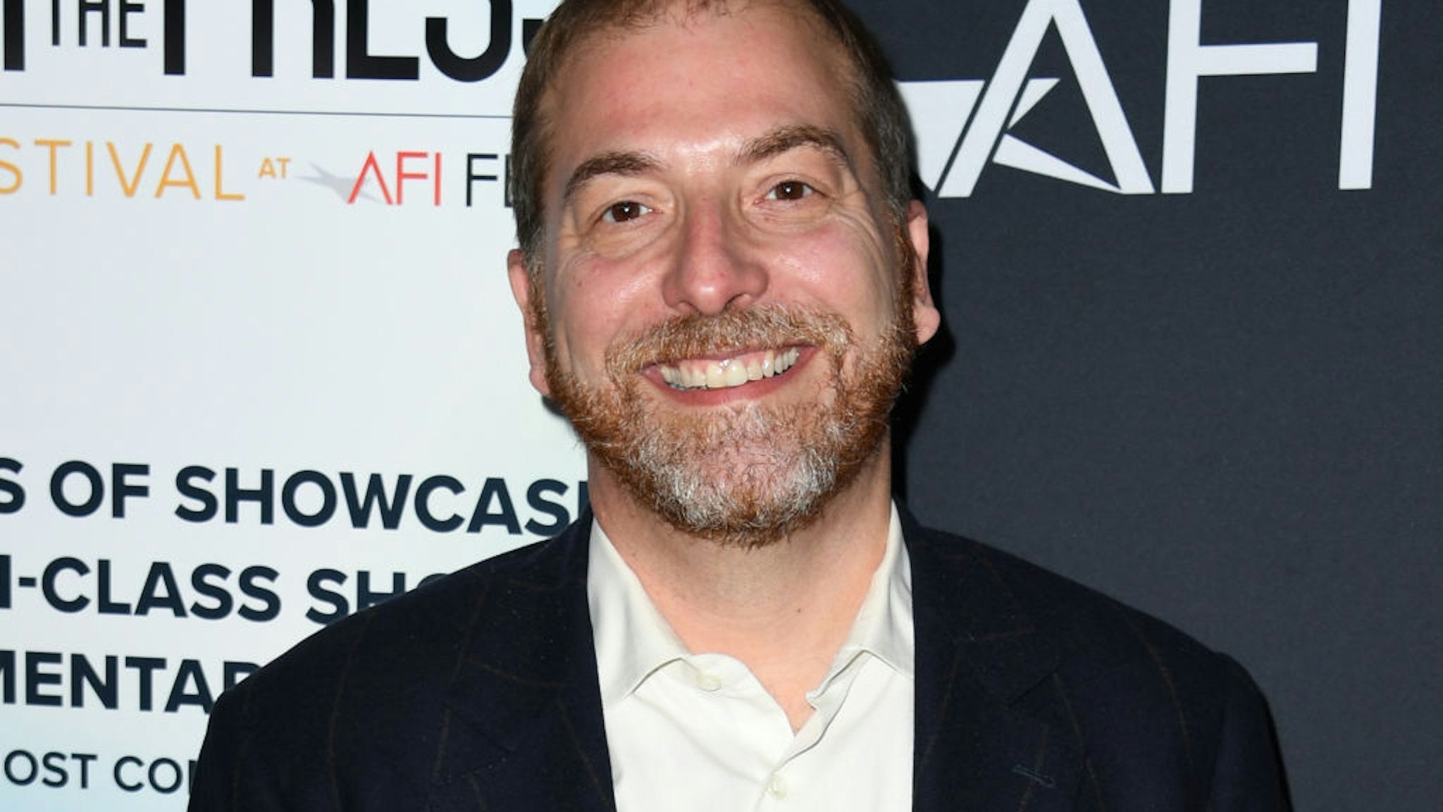 HOLLYWOOD, CALIFORNIA - NOVEMBER 11: Chuck Todd attends the 2021 AFI Fest - "Meet The Press" Photo Call at TCL Chinese 6 Theatres on November 11, 2021 in Hollywood, California. (Photo by Jon Kopaloff/Getty Images)