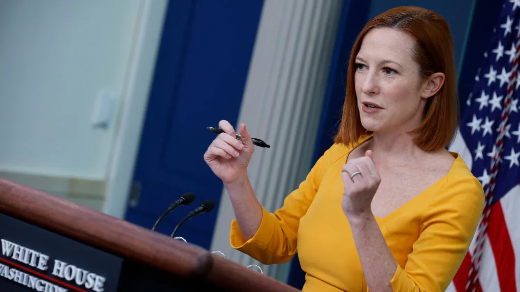 Jen Psaki Floats Bizarre Joke Theory That Russia Meant To Sanction President Biden’s Deceased Father