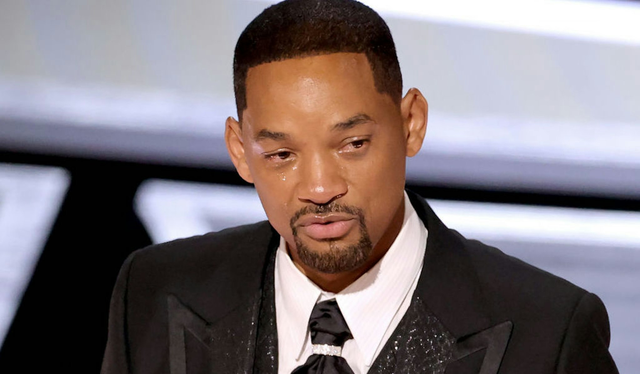 Will Smith accepts the Actor in a Leading Role award for ‘King Richard’ onstage during the 94th Annual Academy Awards at Dolby Theatre on March 27, 2022 in Hollywood, California.