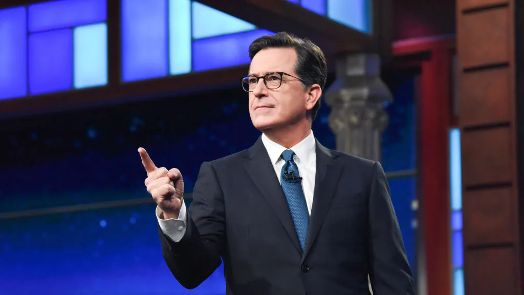 WATCH: Colbert Suggests Fox Reporter Get Slapped For Asking Biden About Chemical Weapons