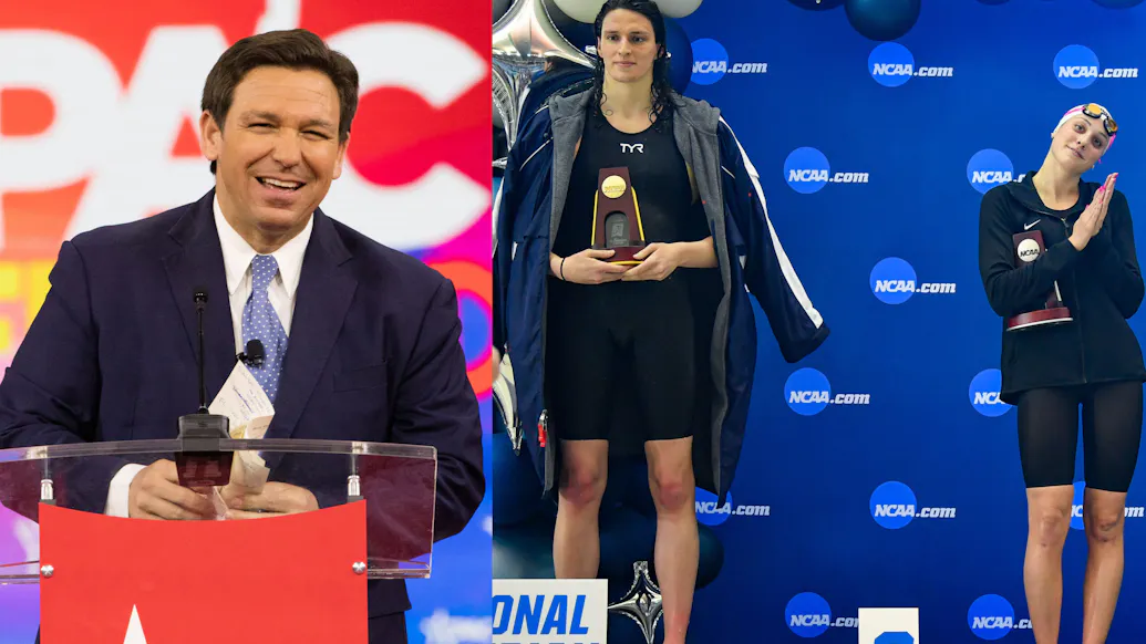 DeSantis To Sign Proclamation Declaring Florida Swimmer Winner Of Race Over Trans Athlete Lia Thomas