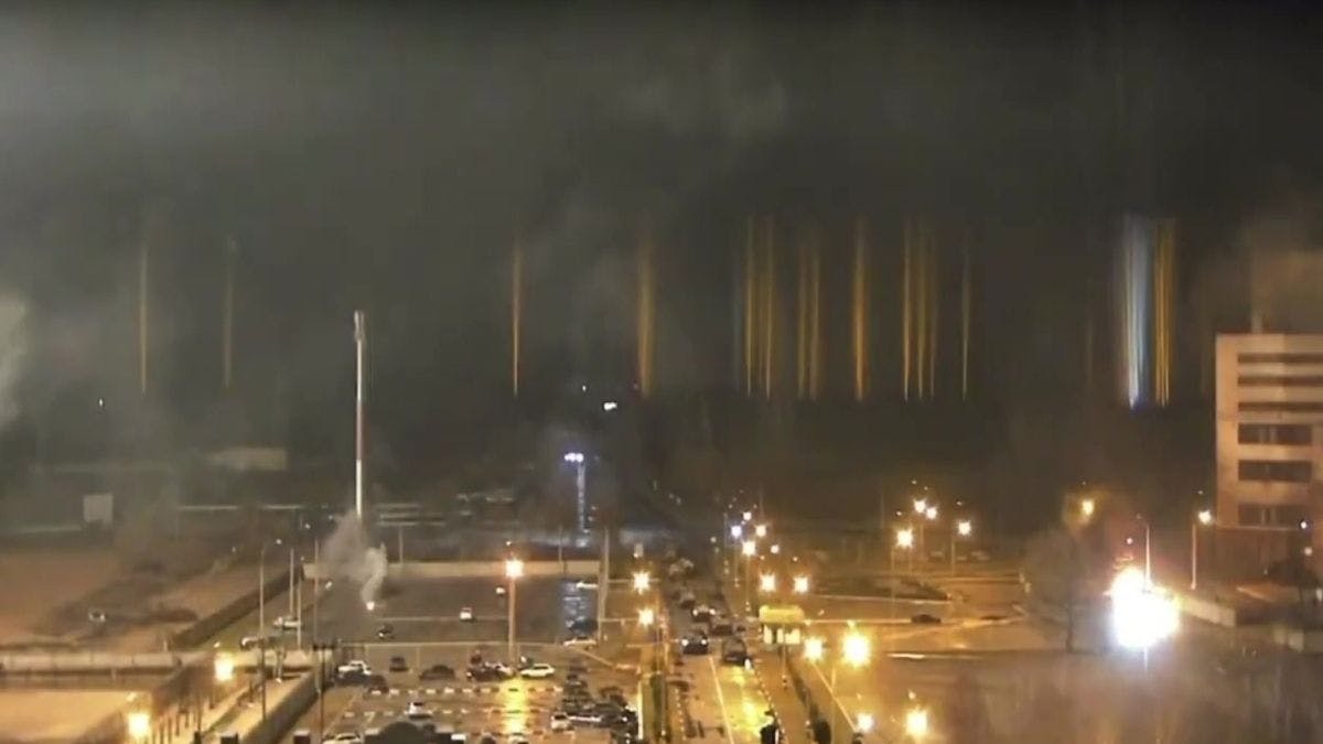 Russia Shells, Seizes Europe’s Largest Nuclear Plant; Zelensky Calls It ‘Nuclear Terrorism’ 1 image