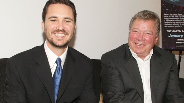 Wil Wheaton and Shatner