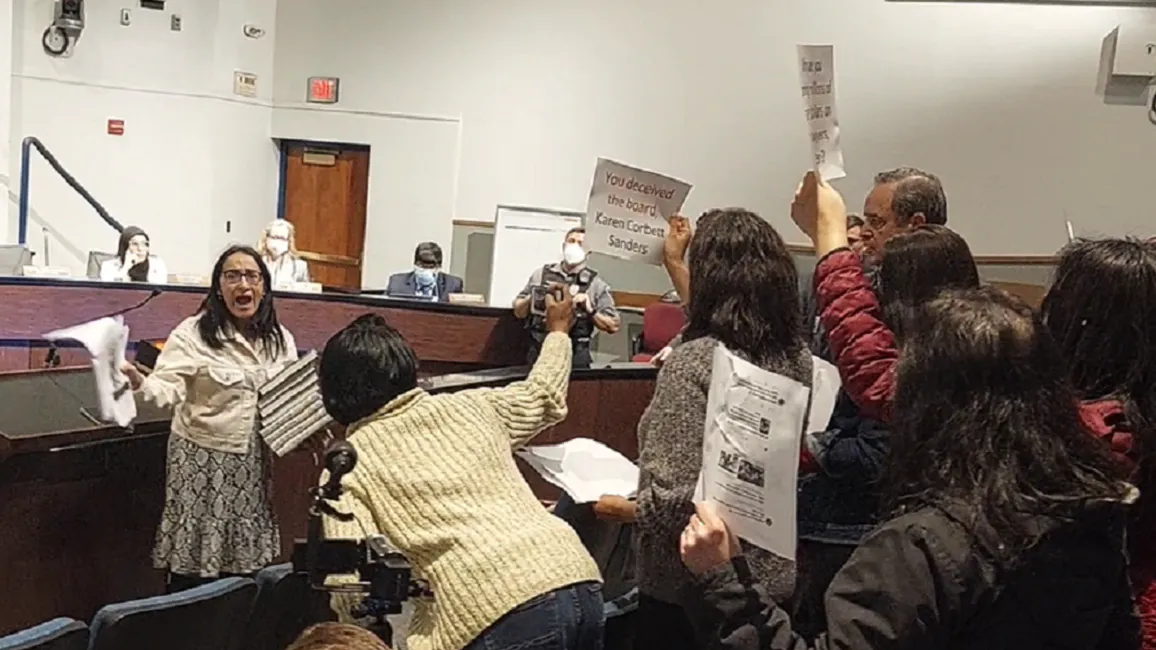 Fairfax School Board Flees Meeting As Asian Moms Chant ‘Racist!’ At Them