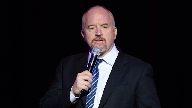 Louis C.K. performs on stage as The New York Comedy Festival and The Bob Woodruff Foundation present the 10th Annual Stand Up for Heroes event at The Theater at Madison Square Garden on November 1, 2016 in New York City.