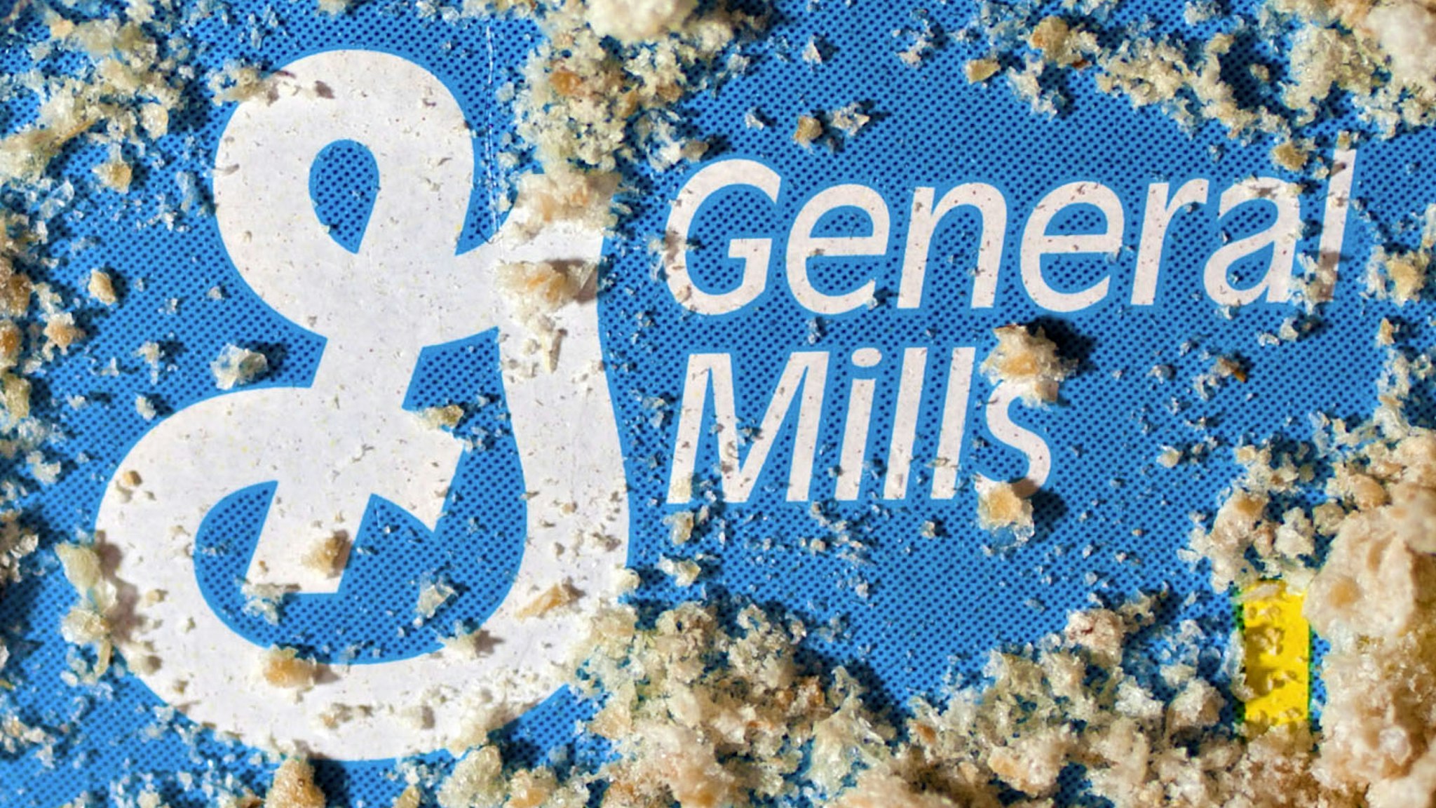 The General Mills Inc. logo is surrounded by Cheerios in this arranged photograph in Washington, D.C., U.S., on Friday, Feb. 17, 2012. General Mills Inc., the maker of Cheerios cereal and Yoplait yogurt, reduced its earnings forecast for its current fiscal year as weak demand and rising costs squeeze food producers.