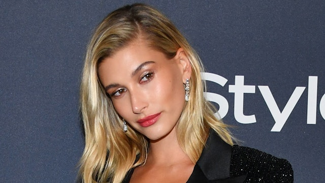 Hailey Bieber attends the 21st Annual Warner Bros. And InStyle Golden Globe After Party at The Beverly Hilton Hotel on January 05, 2020 in Beverly Hills, California.