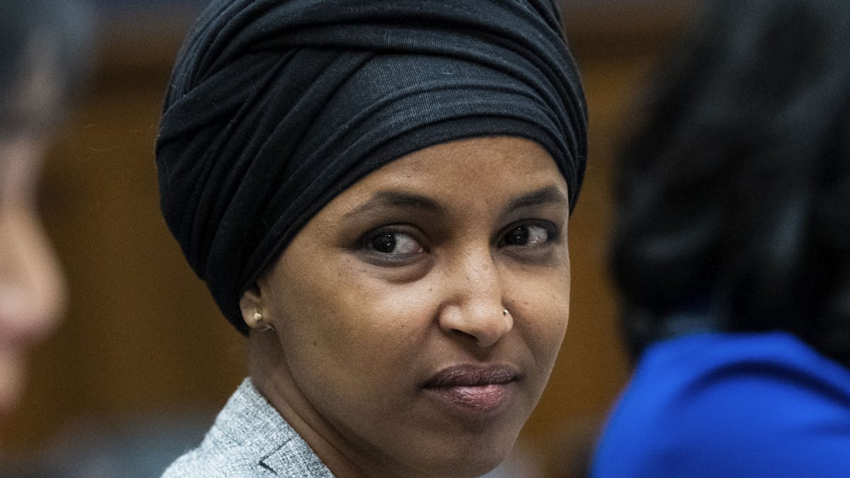 NextImg:Democrat Ilhan Omar Tries To Wiggle Her Way Out Of Having Promoted Hamas Propaganda
