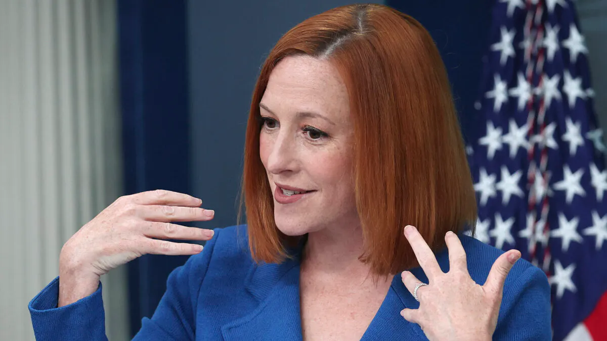 Jen Psaki Tells Chris Wallace Kindergartners Are Questioning If They’re ‘A Girl Or A Boy’