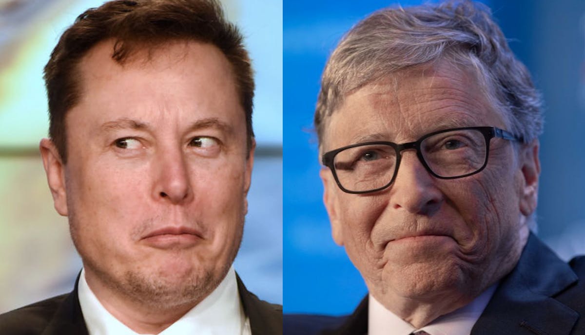 Elon Musk Calls Out Bill Gates In Uncovered Text Messages, Posts Side-By-Side Photo Mocking Gates 1 image