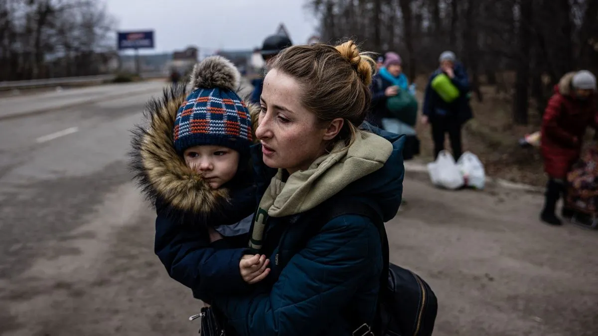 Nearly Two-Thirds Of Ukraine’s Children Have Fled Their Homes Since Russia’s Invasion