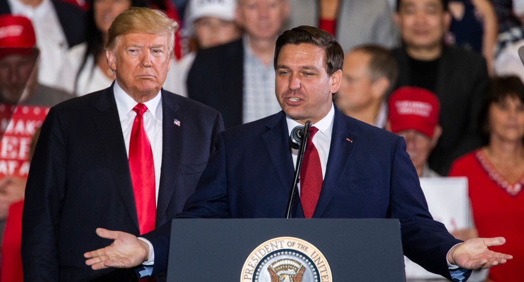 Trump and DeSantis express satisfaction with private meeting: “Very pleased.