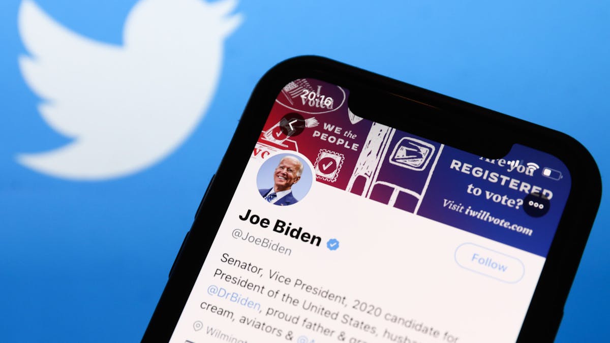 Nearly Half Of Biden’s Twitter Followers Are ‘Fake’: Report 1 image