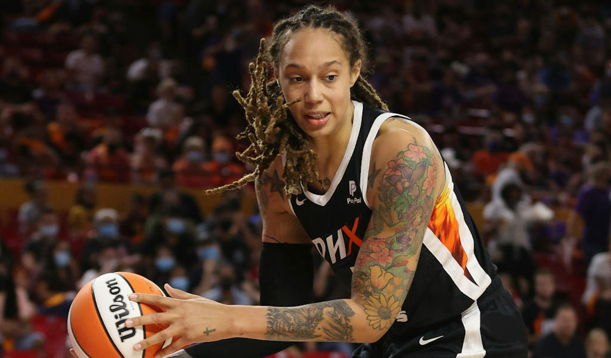 Brittney Griner's wife begged President Biden to help bring her spouse home from Russia, where she is being held on drug charges