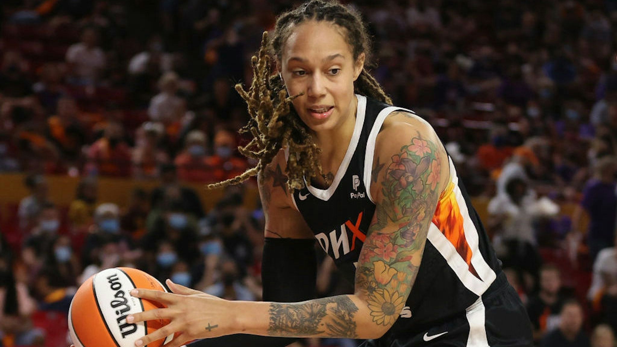 Brittney Griner's wife begged President Biden to help bring her spouse home from Russia, where she is being held on drug charges