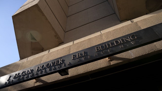 The Federal Bureau of Investigation (FBI) headquarters in Washington, D.C., U.S., on Thursday, Oct. 8, 2020. U.S. authorities including the FBI this week announced two Islamic State militants, tied to beheadings and other acts of violence against Western hostages including four Americans, will face trial in federal court. Photographer: Stefani Reynolds/Bloomberg