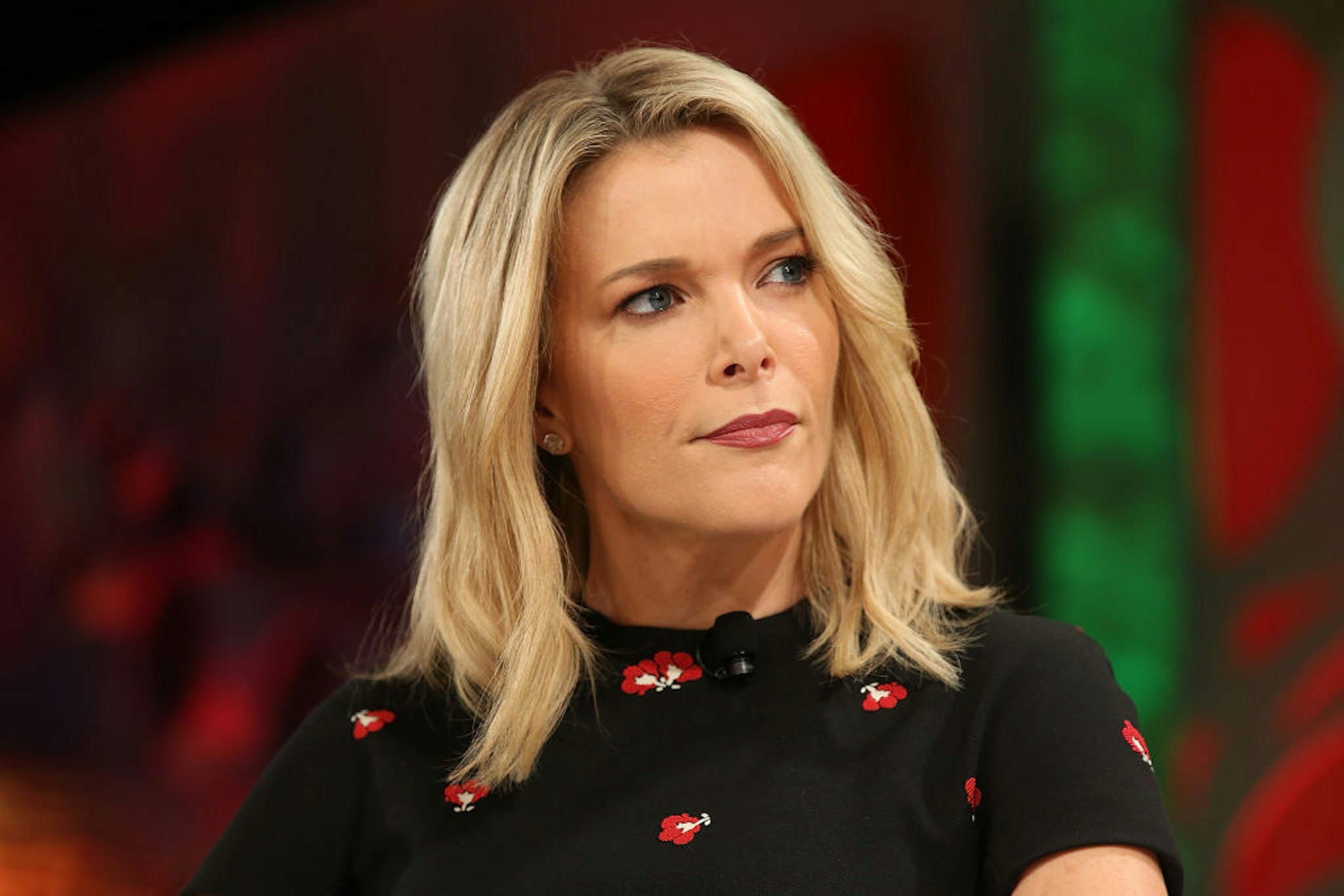 LAGUNA NIGUEL, CA - OCTOBER 02: Megyn Kelly speaks onstage at the Fortune Most Powerful Women Summit 2018 at Ritz Carlton Hotel on October 2, 2018 in Laguna Niguel, California. (Photo by Phillip Faraone/Getty Images for Fortune)