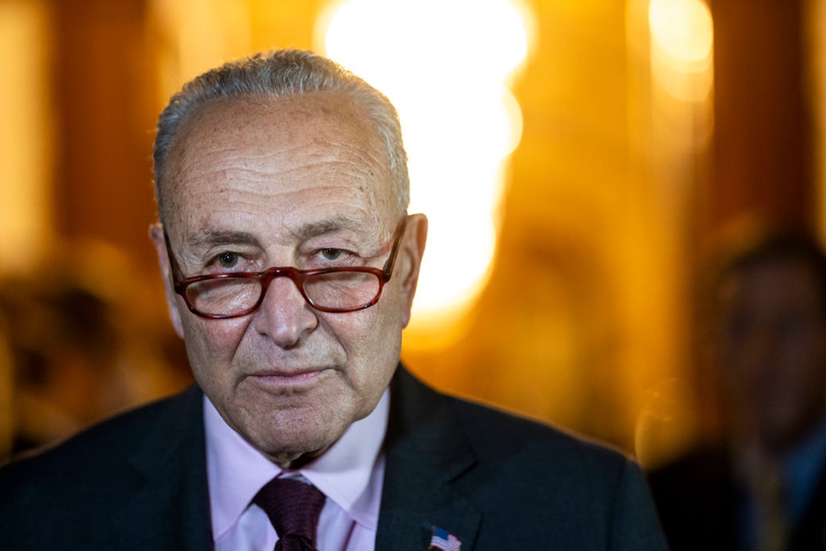 ‘This Is A Poison’: Chuck Schumer Uses Senate Floor To Berate Fox News After Buffalo Shooting