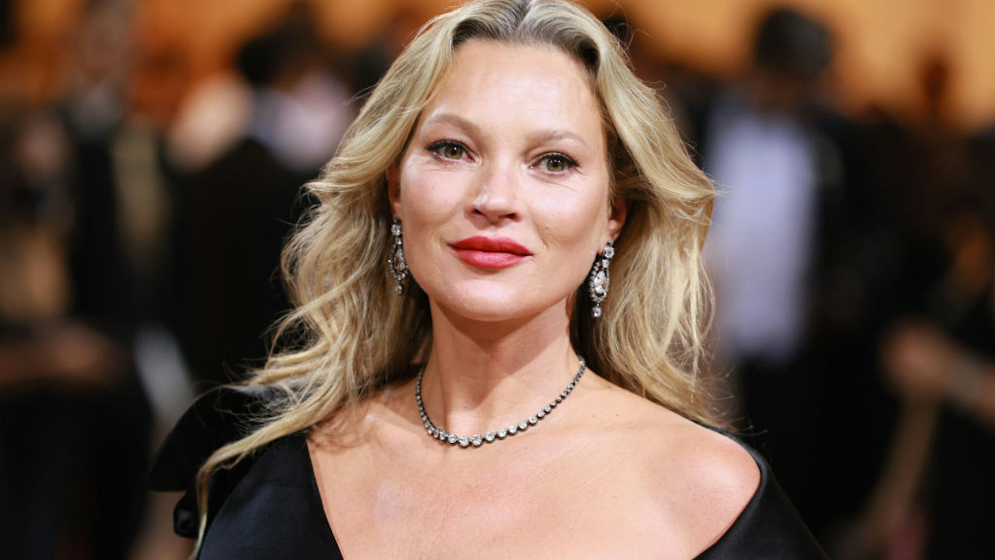 Kate Moss attends The 2022 Met Gala Celebrating "In America: An Anthology of Fashion" at The Metropolitan Museum of Art on May 02, 2022 in New York City.