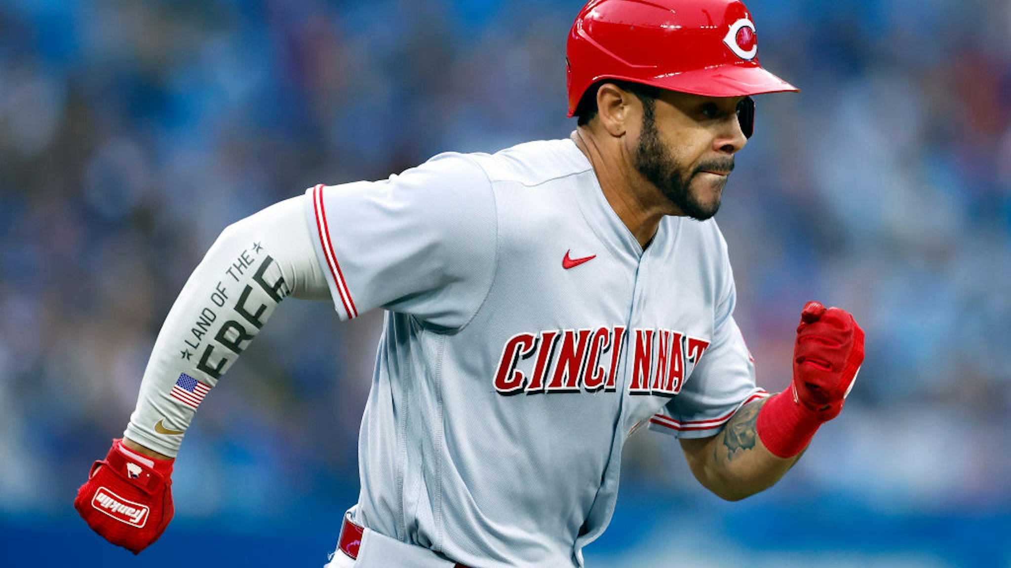Reds outfielder Tommy Pham slapped Giants player Joe Pederson over a dispute from their fantasy football league