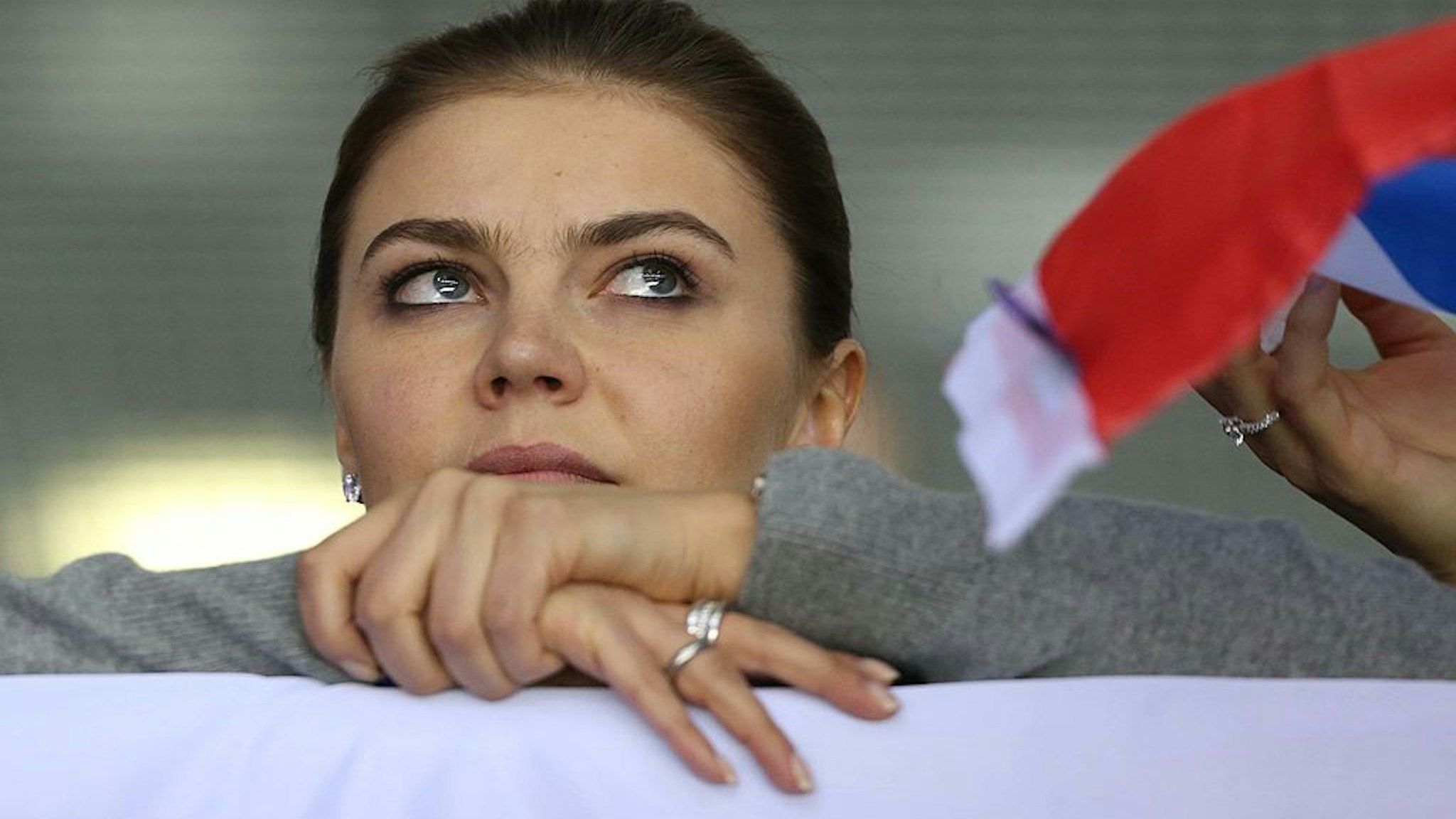 Alina Kabaeva, Russian Olympic gymnastics champion and reputed girlfriend of President Vladimir Putin, was among those sanctioned by the UK Friday.