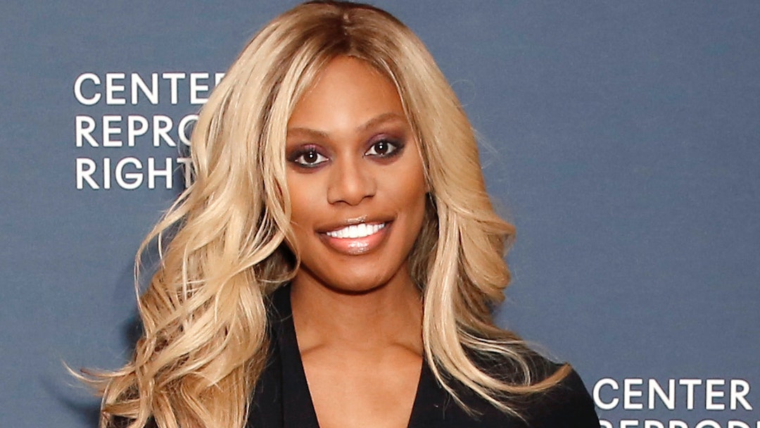 Laverne Cox attends The Center for Reproductive Rights 2020 Los Angeles Benefit on February 27, 2020 in Beverly Hills, California. (