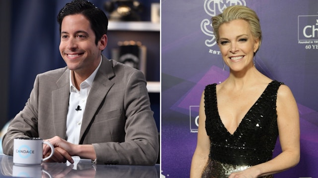 Michael Knowles is seen on set of "Candace" on May 03, 2022 in Nashville, Tennessee. The show will air on May 03, 2022. Megyn Kelly poses for photos on the red carpet during the Childhelp's 15th annual Drive The Dream Gala at The Phoenician Resort on February 02, 2019 in Scottsdale, Arizona.