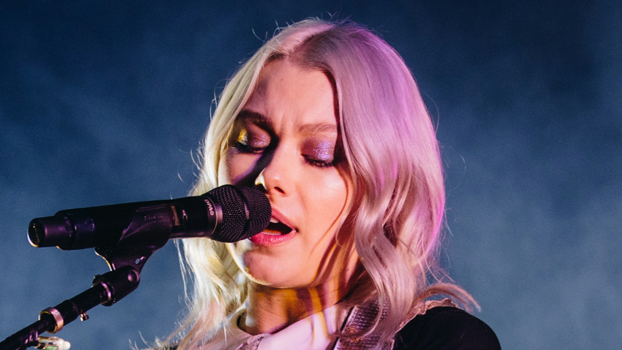 Phoebe Bridgers performs onstage at the Greek Theatre on October 21, 2021 in Los Angeles, California.