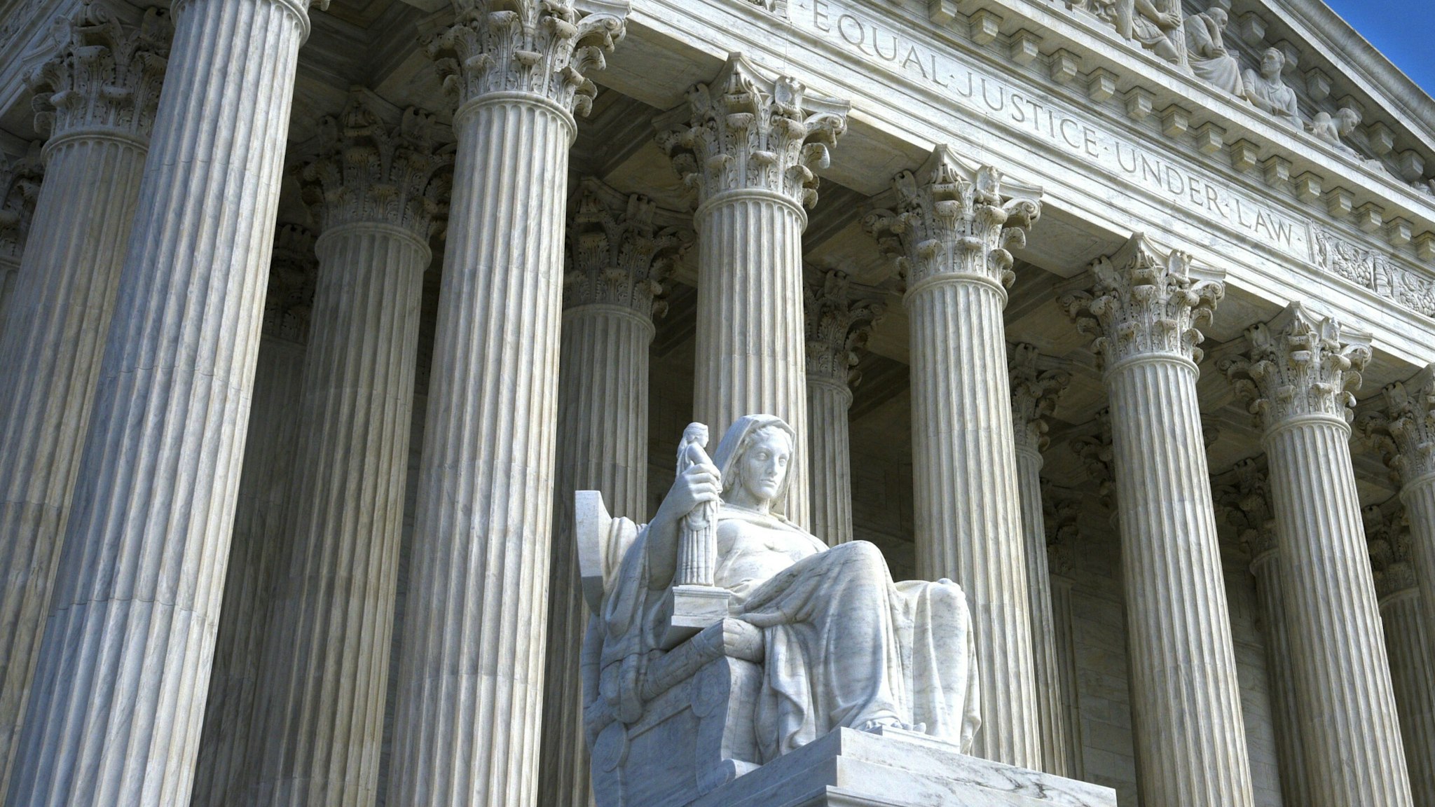 WASHINGTON, D.C. - APRIL 19, 2018: The U.S. Supreme Court Building in Washington, D.C., is the seat of the Supreme Court of the United States and the Judicial Branch of government.