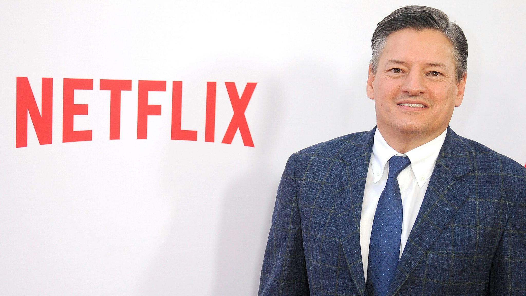 LOS ANGELES, CA - APRIL 02: Ted Sarandos of Netflix arrives at the premiere Of Netflix's "Marvel's Daredevil" at Regal Cinemas L.A. Live on April 2, 2015 in Los Angeles, California.