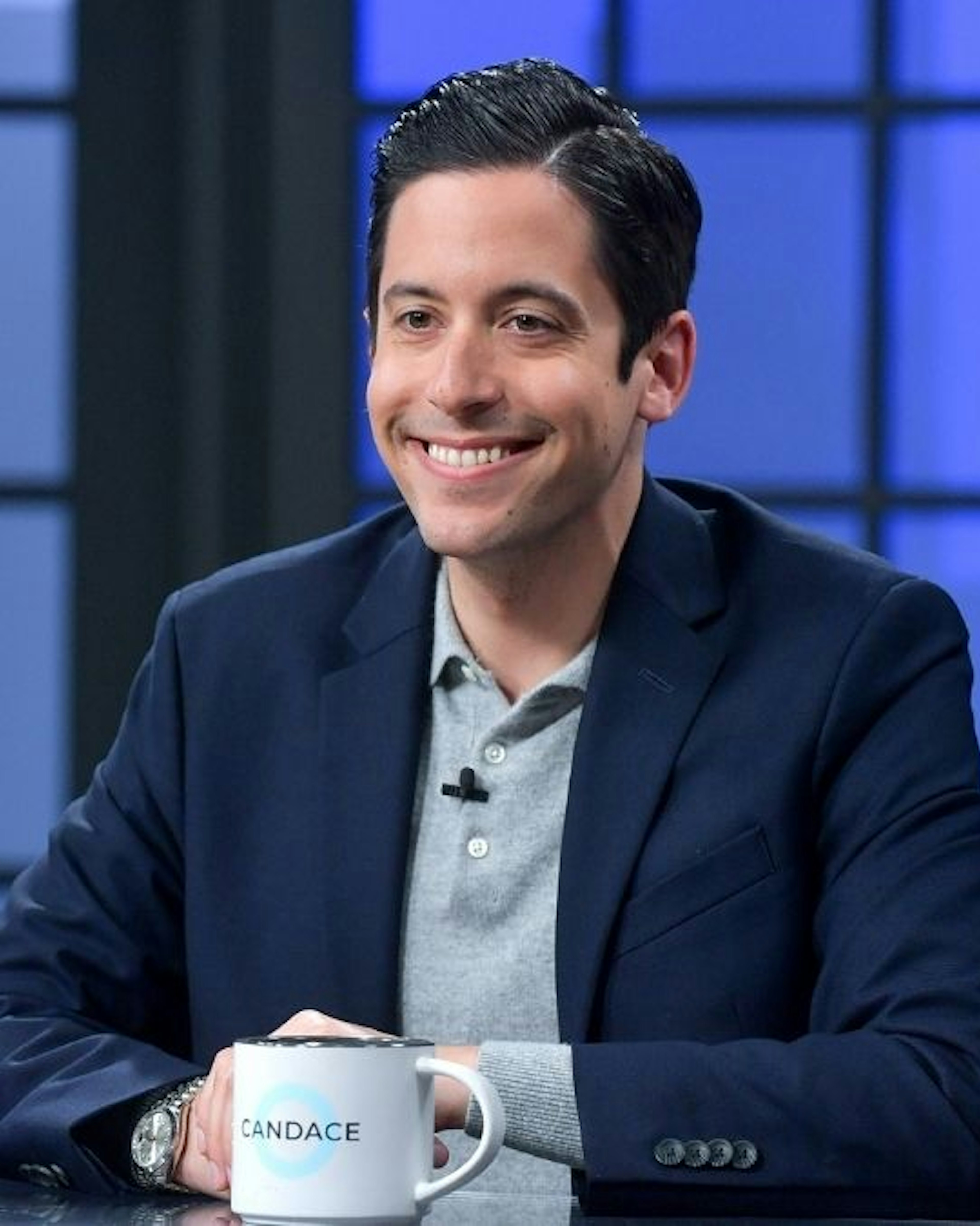 Michael Knowles is seen on set of "Candace" on April 19, 2022 in Nashville, Tennessee.