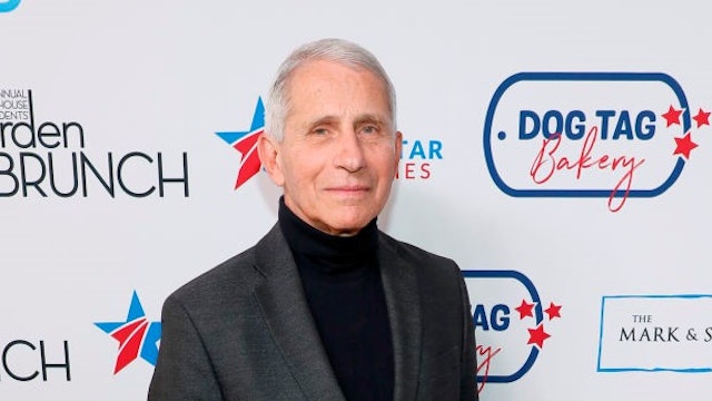 WASHINGTON, DC - APRIL 30: Anthony Fauci attends the 27th Annual White House Correspondents' Weekend Garden Brunch on April 30, 2022 in Washington, DC. (Photo by