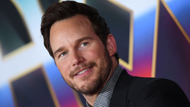 US actor Chris Pratt arrives for Marvel Studios "Thor: Love And Thunder" world premiere at the El Capitan theatre in Los Angeles, June 23, 2022.