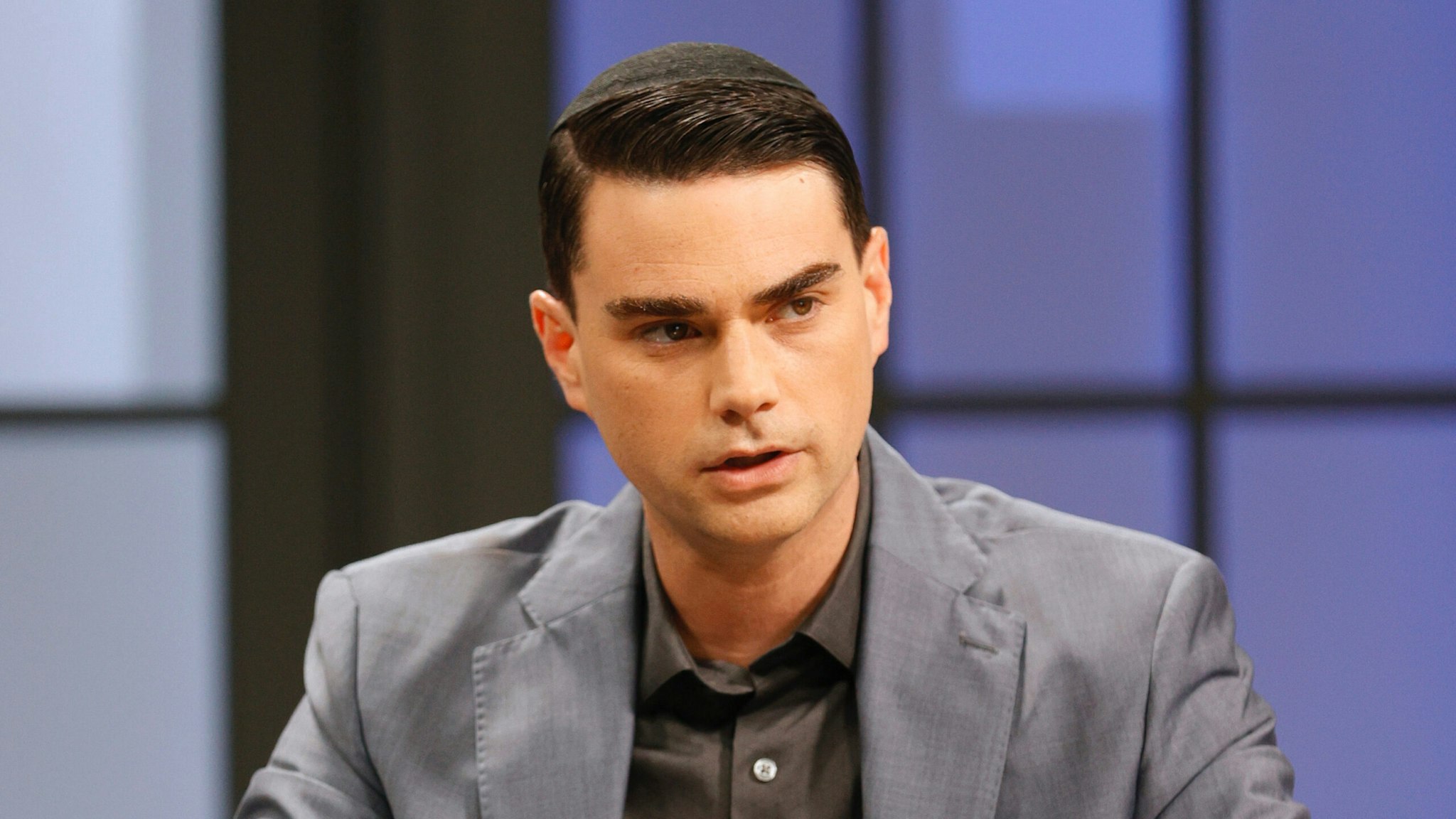 Ben Shapiro is seen on the set of "Candace" on April 28, 2021 in Nashville, Tennessee. The show will air on Friday, April 30, 2021.
