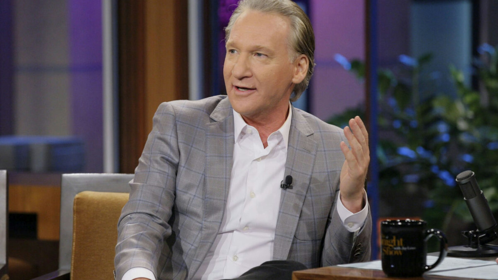 Comedian Bill Maher during an interview on September 3, 2013