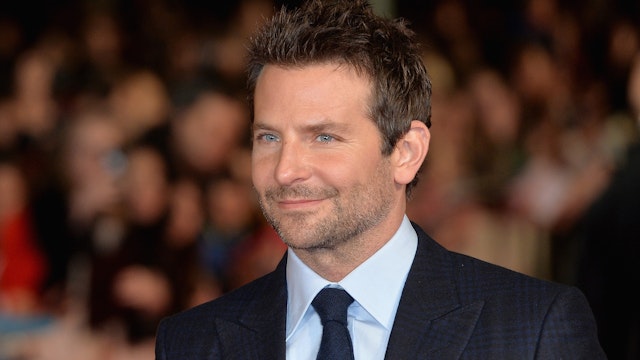 Actor Bradley Cooper attends the "Burnt" European premiere at the Vue West End on October 28, 2015 in London, England.