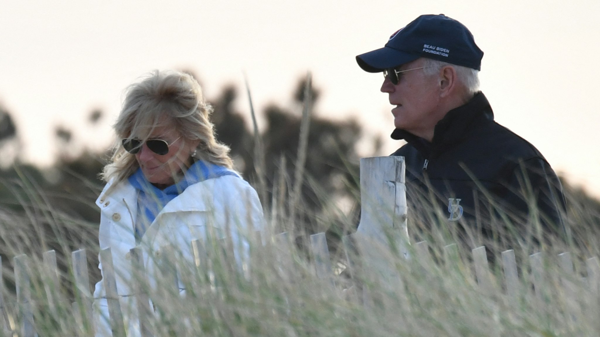 The Biden's vacation was briefly interrupted when a small plane strayed into restricted airspace above their Rehoboth Beach, Delaware home.