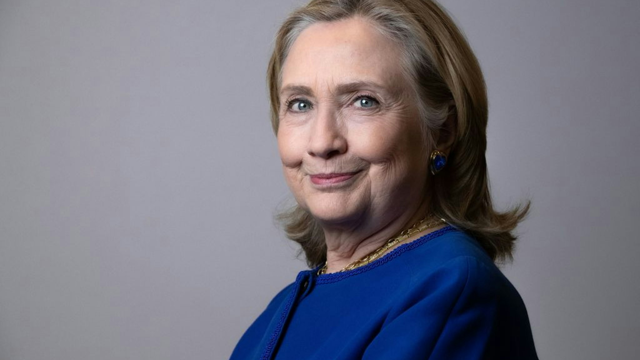 Former US Secretary of States Hillary Clinton poses during a photo session in Paris, on June 10, 2022. (Photo by JOEL SAGET / AFP) (Photo by JOEL SAGET/AFP via Getty Images)