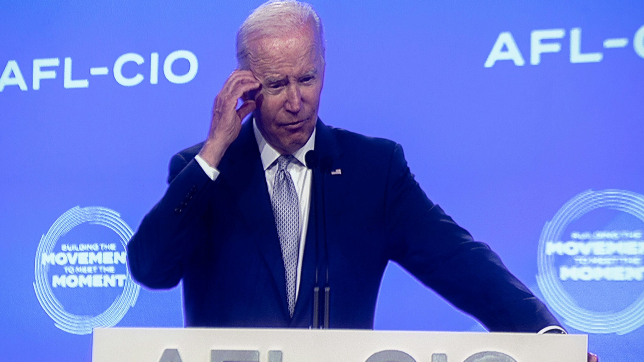 President Biden joked that his old boss, President Obama, once told him to "fix Detroit."