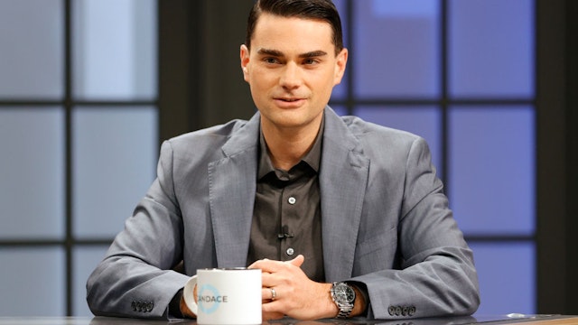 NASHVILLE, TENNESSEE - APRIL 28: Ben Shapiro is seen on the set of "Candace" on April 28, 2021 in Nashville, Tennessee. The show will air on Friday, April 30, 2021. (Photo by Jason Kempin/Getty Images)