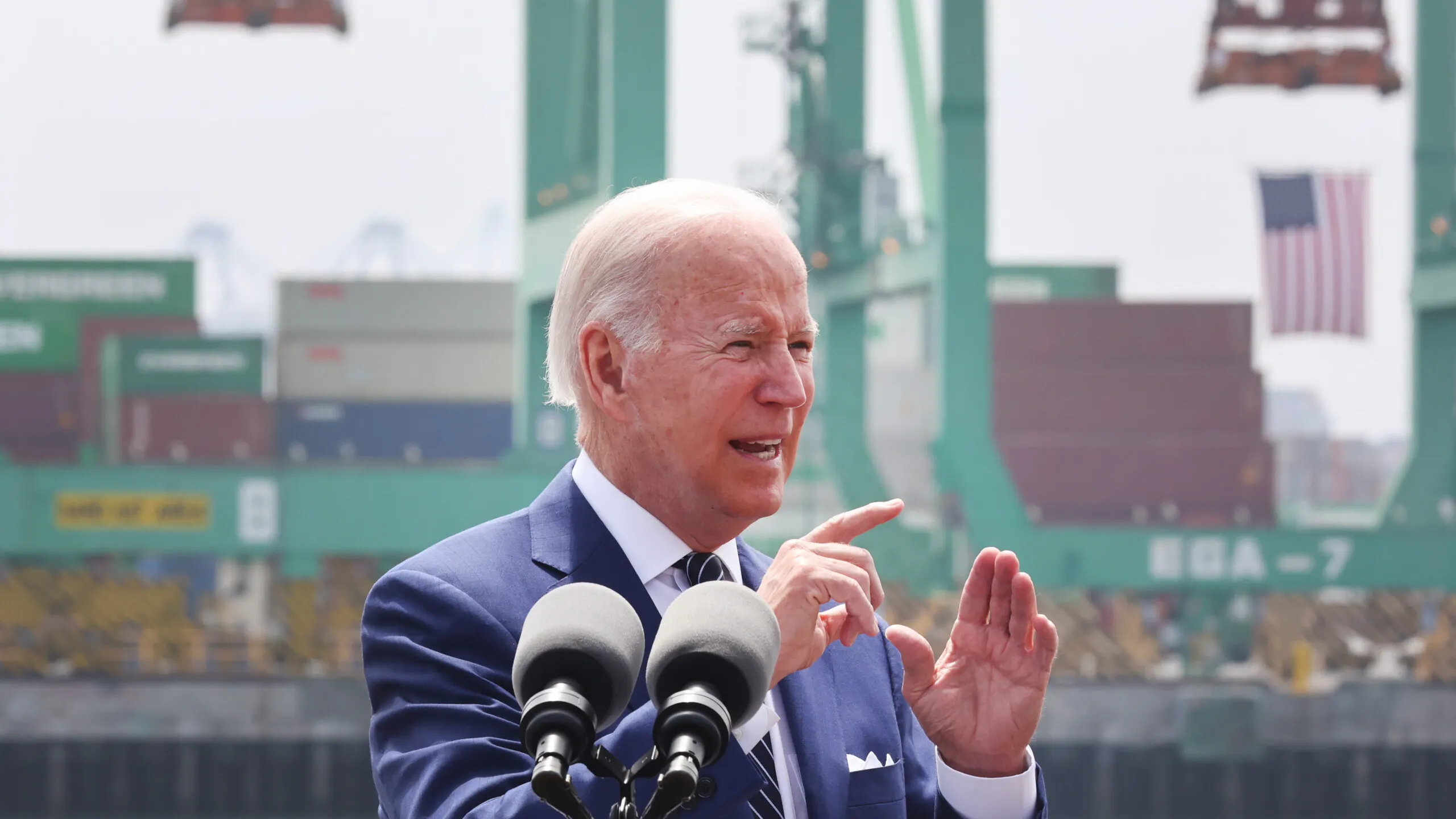 Biden Says Exxon ‘Made More Money Than God This Year,’ Blames Them For Gas Price Spike