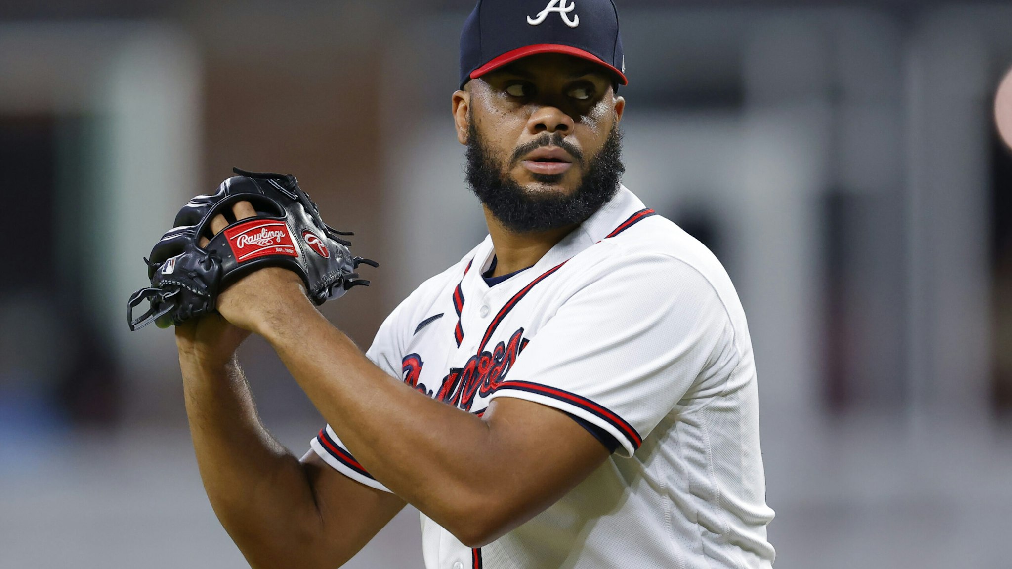 Braves closer Kenley Janson has been sidelined with an irregular heartbeat, and he has battled heart issues for years
