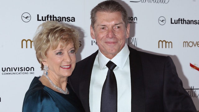 WWE boss Vince McMahon, shown here with wife Linda McMahon, stepped down as CEO amid a messy sex scandal