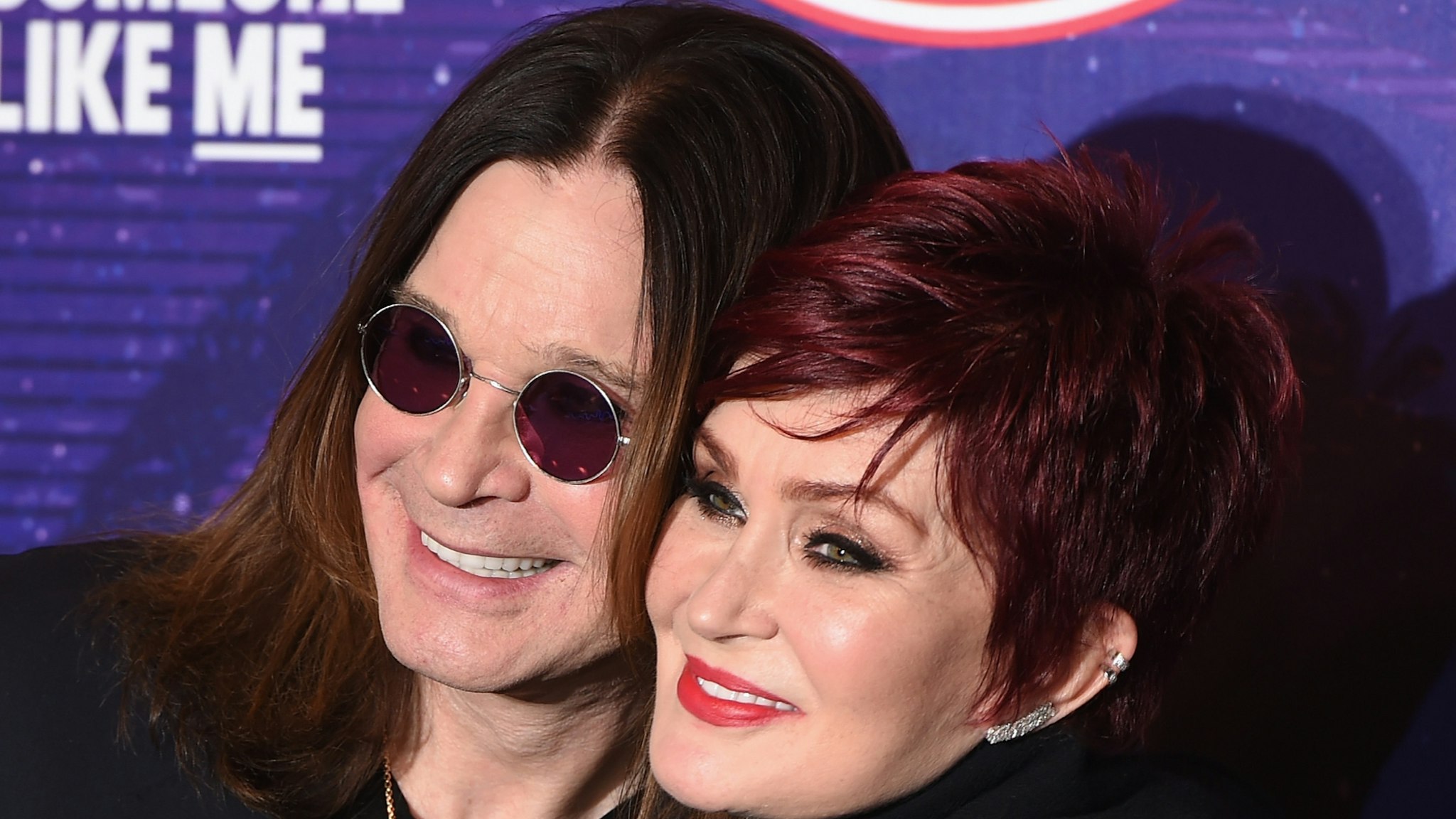Ozzy Osbourne and Sharon Osbourne attend the MTV EMA's 2014 at The Hydro on November 9, 2014 in Glasgow, Scotland.